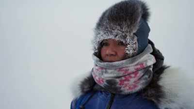 Getting disoriented out
here in these kinda elements, - Life Below Zero: First Alaskans