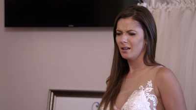 Getting down the aisle and making it
this far with Barnett, and then... - Love Is Blind