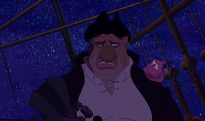 Getting in too deep here,
Morphy. - Treasure Planet