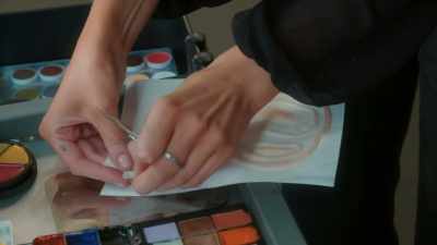 Getting panicky now.
I'm trying to impress with this one, - Glow Up: Britain's Next Make-Up Star