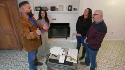 Getting the bank loan
for 100,000 like you did - Renovation Impossible
