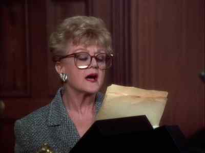 Getting too late. Getting too... - Murder, She Wrote