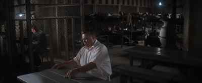 Getting up here, Carr? - Cool Hand Luke