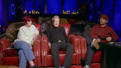 Ghost legs.
It's residual haunting, - The Osbournes Want to Believe