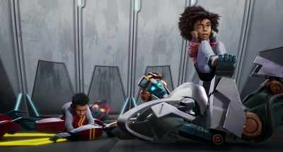 - GHOST is sweeping the area
for a dangerous Decepticon. - Transformers: EarthSpark