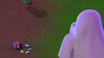 [ghost wailing] - The Chicken Squad