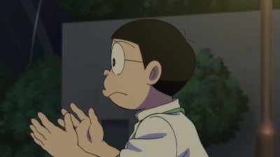 Gian and Suneo are so nice now!
What's wrong with that?! - Doraemon the Movie: Nobita's Sky Utopia