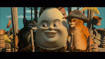 Giant's castle, here we come. - Puss in Boots