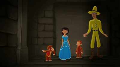 [gibbering] - Curious George: Royal Monkey
