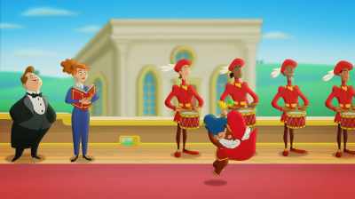 [gibbering] - Curious George: Royal Monkey