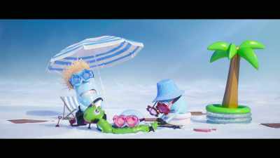 - [gibberish] - Illumination Presents: Minions Holiday Special