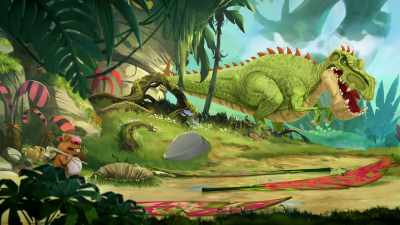 (Giganto roars) - Gigantosaurus