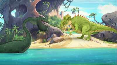 (Giganto roars) - Gigantosaurus