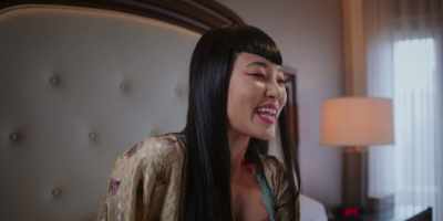 [giggles]
[skids squeakily, thuds] - Reginald the Vampire