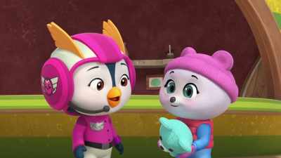 [giggles] Well, trying, - Top Wing