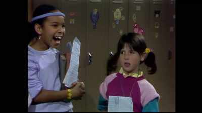 [giggling] - Punky Brewster