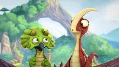 (giggling) - Gigantosaurus
