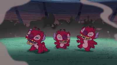 [giggling] - Leroy &amp; Stitch