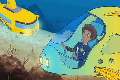 [giggling] - The Magic School Bus Rides Again