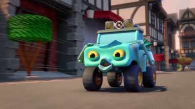 [Gill E. gasps] - Mighty Monsterwheelies