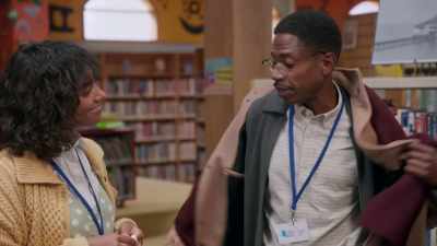 - Gimme that.
- Okay. - Shelved