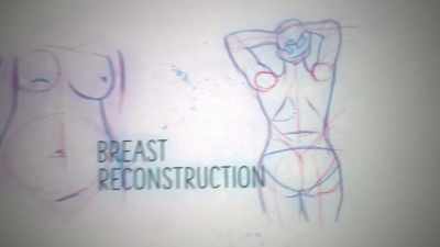 Gina opted for reconstruction,
which involved removing tissue - Naked Education