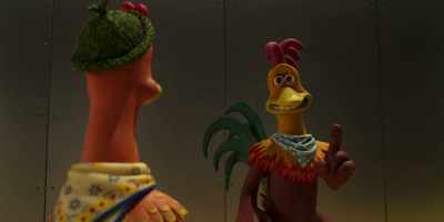 [Ginger chuckles] - Chicken Run: Dawn of the Nugget