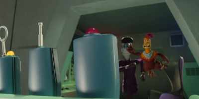 [Ginger yelps] - Chicken Run: Dawn of the Nugget