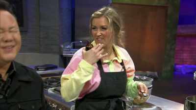 -gingivitis and like, yeah...
-[groans] - Halloween Cookie Challenge