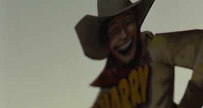 [Girl] It says,
"happy highway Harry." - Flag Day