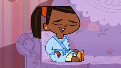 - Girl, I've been stayin' up
late, - Total DramaRama