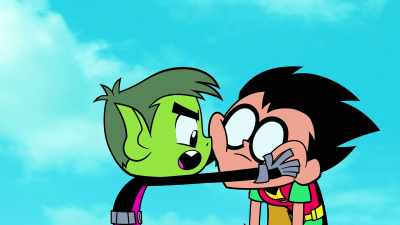[girl screaming] - Teen Titans Go! Vs  Teen Titans