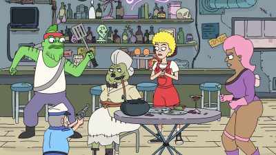 - Girl, what the hell?
- [Onorato grumbles] - Doomlands