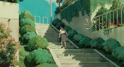 [girls chattering] - Whisper of the Heart