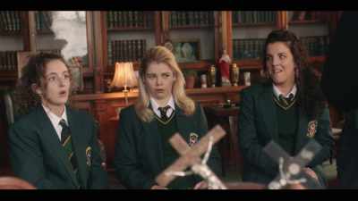 [girls gasp softly] - Derry Girls