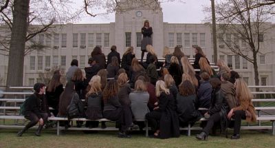 Girls have to do everything - Cherry Falls