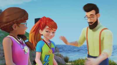 [GIRLS LAUGH] - LEGO Friends: Girls on a Mission
