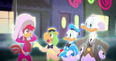 -girls: Panchito!
-(whimpering) - Legend of the Three Caballeros