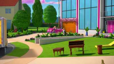 [girls shushing] - Barbie: A Touch of Magic