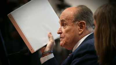 Giuliani is furiously
scrambling to figure - Giuliani: What Happened to America's Mayor?