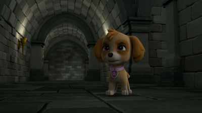 Give back the gem of
Barkingburg! - PAW Patrol: Jet To The Rescue