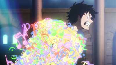 Give me back the hat! Shanks' hat! - One Piece Film Red