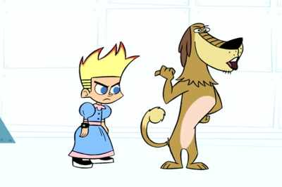 Give my boy here
his bionic dodgeball arm. - Johnny Test