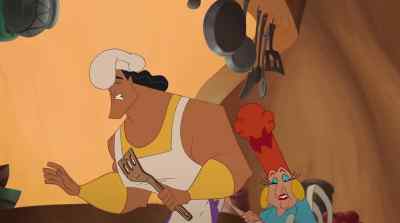 - Give me five.
- Yeah. - Kronk's New Groove
