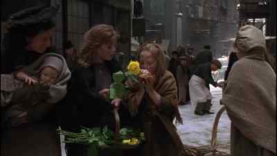 GIVE HER A FLOWER. - A Little Princess