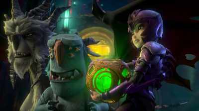 Give it to him so we can get out... - Trollhunters: Rise of the Titans