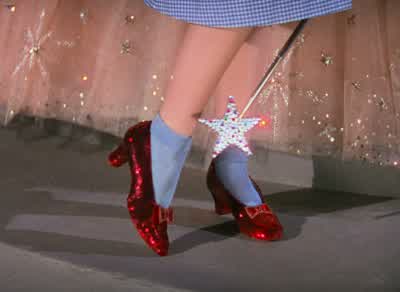 Give me back my slippers. - The Wizard of Oz