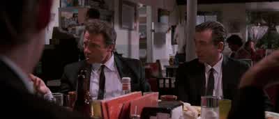 Give me that bookAre you gonna put it awayI'm gonna do whatever the fuck I want with it - Reservoir Dogs