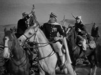 Give me your rope.
l'm going over the wall. - Beau Geste
