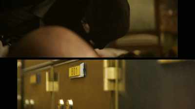 "Give me your safety
deposit box number, - History's Greatest Heists with Pierce Brosnan